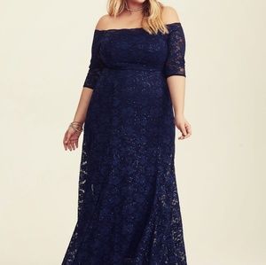 Torrid formal blue gown - NWT!